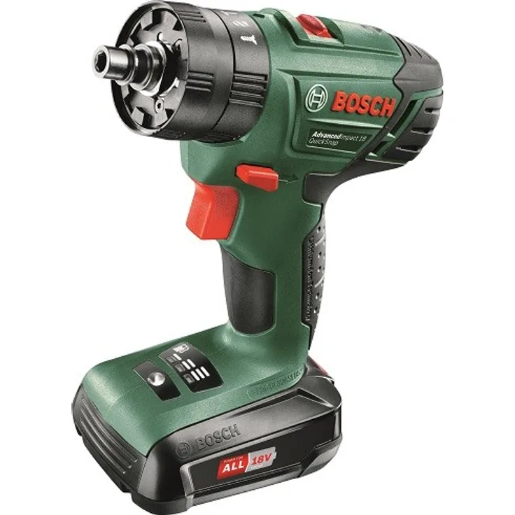 Bosch Schlagbohrschrauber AdvancedImpact 18 (1x1,5 AH Akku,18 Volt System,Quicksnap Technologie,Karton)