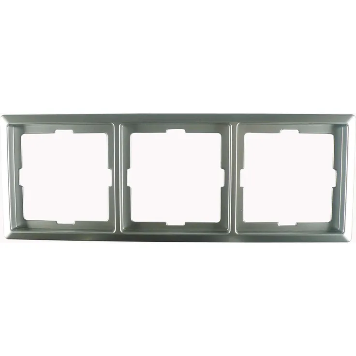 REV Ritter 0381832212 Artec Rahmen 3-Fach, alu