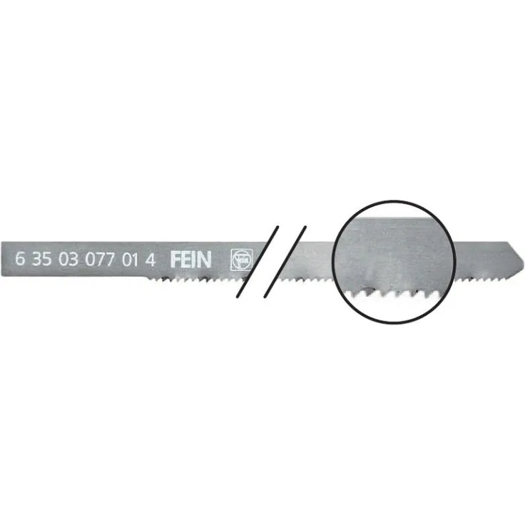 FEIN Stichsägeblätter 120 mm, Zahnteilung 1,2, 5 Stück, 63503077014