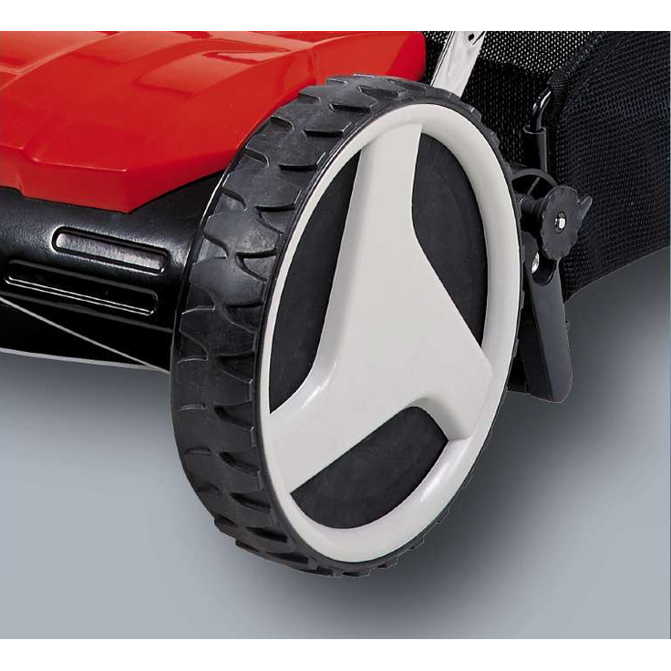 Einhell Hand-Rasenmäher GE-HM 38 S - 38 cm Schnittbreite, 4-stufige Schnitthöhenverstellung, ohne Antrieb, für bis zu 250 m², 5 Schneidemesser aus hochwertigem Stahl – Bild 2