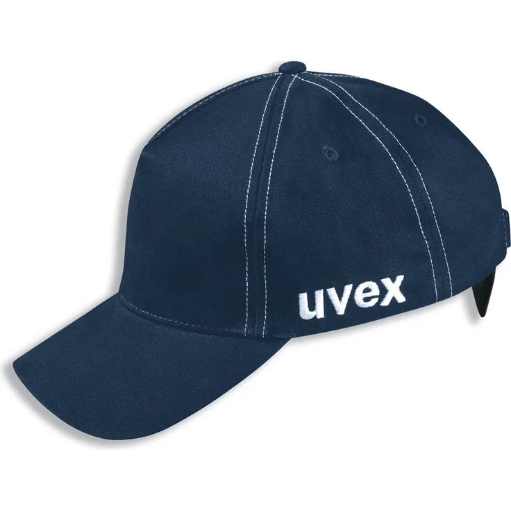 UVEX Anstoßkappe uvex u-cap sport, Größe 55 cm - 59 cm, blau, langer Schirm