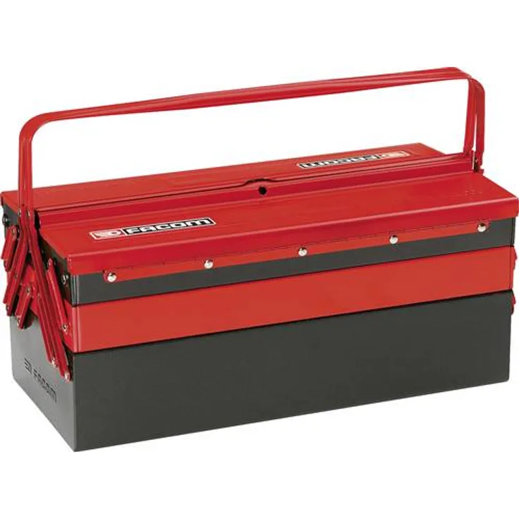 Facom BT.11GPB Werkzeugkasten unbestückt Stahl Rot, Schwarz