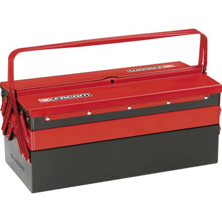 Facom BT.11GPB Werkzeugkasten unbestückt Stahl Rot, Schwarz