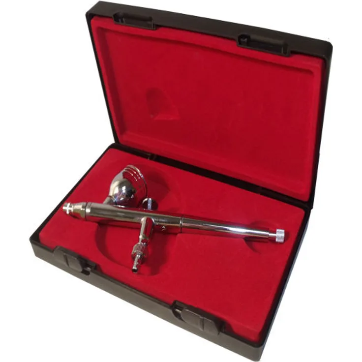 MAUK Airbrush Spritzpistole Farbpistole Lackierpistole Alu 3,5 bar 7 ml 1-8 Zoll - Mauk