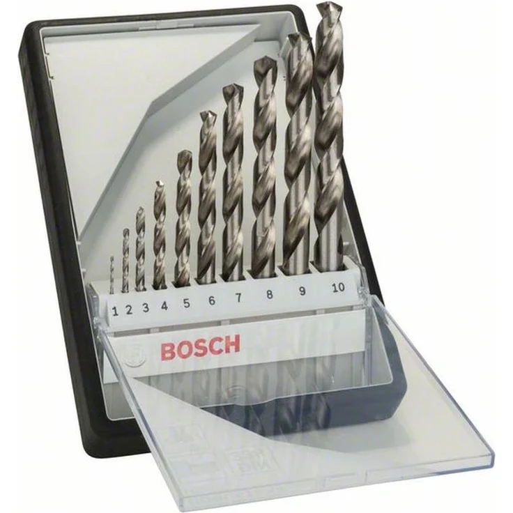 Bosch Professional 10tlg. Metallbohrer-Set HSS-G Robust Line (für Metall, geschliffen, Zubehör Bohrschrauber) – Bild 1