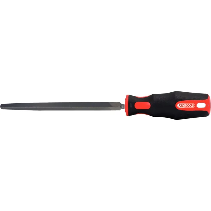 KS Tools 157.0404 Dreikant-Feile, Form C, 150mm, Hieb2