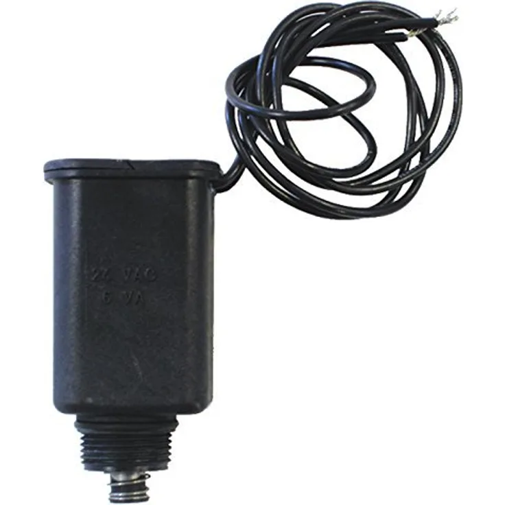 Aqua Control r12090 Magnetspule Magnetventil Rain 15 mm, schwarz Bewässerungszubehör