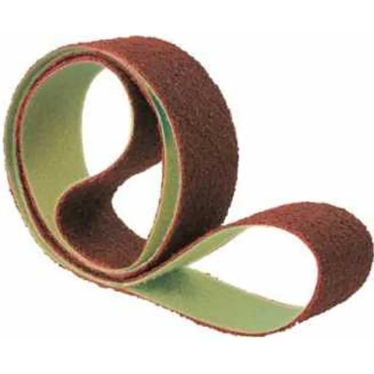 Forum Vliesband Nylon-Korund 75x2000mm med-rot