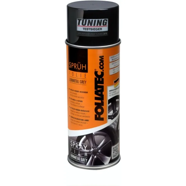 sprühfilm Spray Film Rotguss grau metallic matt 400 ml Bewässerungszubehör