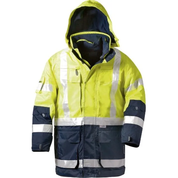 Warnparka Jekyll, Gr. 3XL, gelb-blau