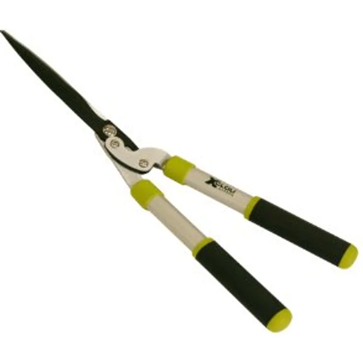 Xclou Garden Heckenschere Wellenschliff, Mehrfarbig, 66x19x3,5 cm mittelgroß