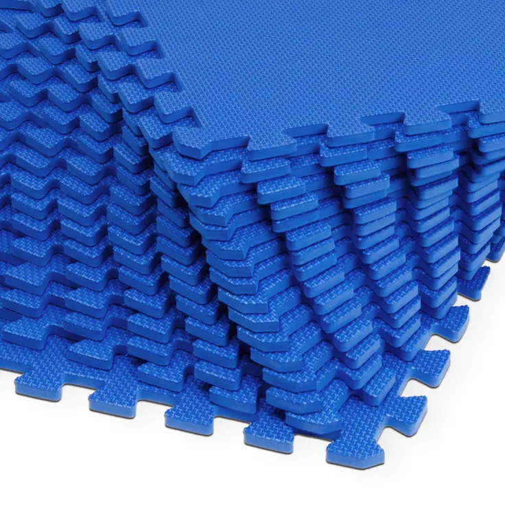 Monzana 32er Set Bodenschutzmatte Puzzlematte 6,48m² EVA Schaumstoff Pool Fitness Matte Bodenschutz Fitnessmatte Bodenmatte