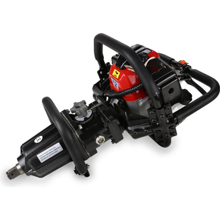 Eberth - 2,3 PS Benzin Schlagschrauber (2-Takt Benzinmotor, 550 - 1700 Nm Drehmoment, 1 Zoll Nussaufnahme (25,4 mm), inkl. 38 & 41 Nuss)