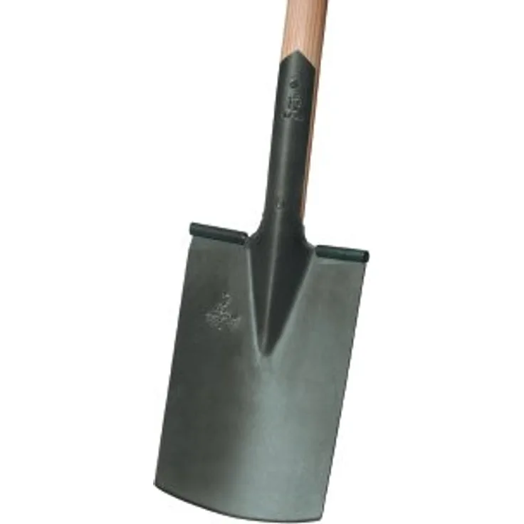 Idealspaten 818486 Bauspaten''Ideal'',Blattmaß mm: 285 x 185-180,Ausführung: mit Tritt