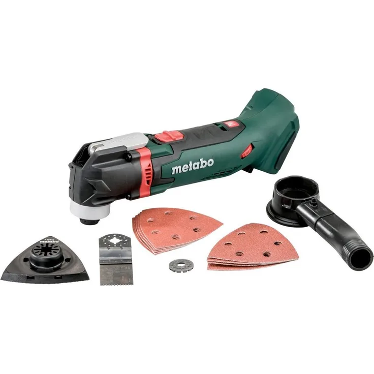Metabo 613021890 Akku-Multitool 18V MT 18 LTX, Schwarz, Grün, Rot