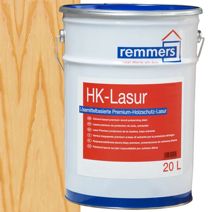 Remmers - Remmers HK-Lasur 20 L Eimer Farblos - transparent – Bild 1