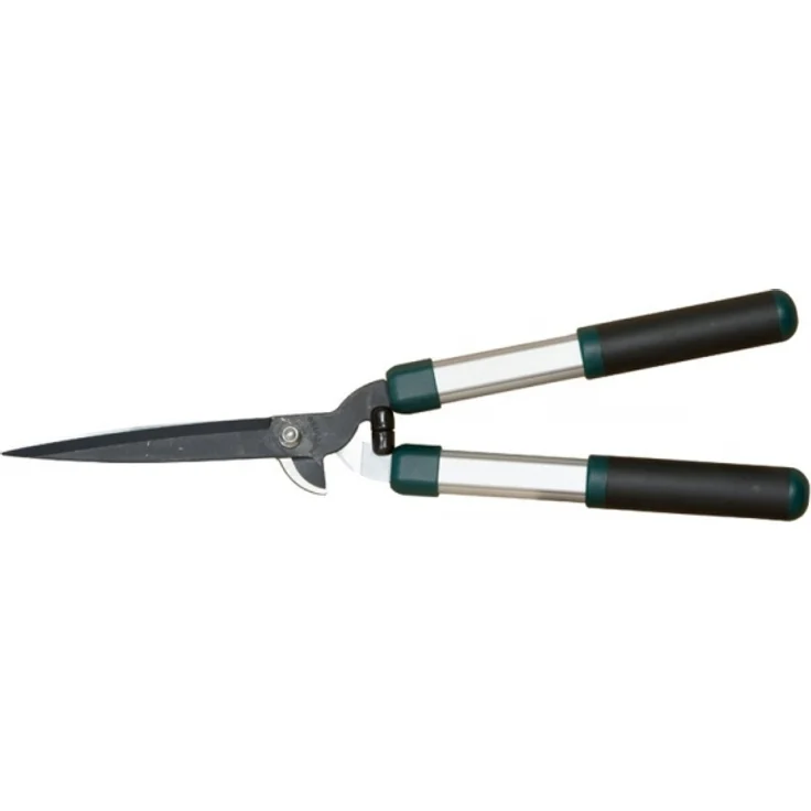 Siena Garden Pro Alu Heckenschere, mit Astabschneider, 358332 mittelgroß