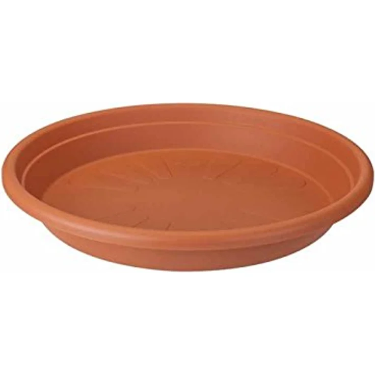 Elho Universal Untersetzer Rund 48 - Tonrot - Drinnen & Draußen - Ø 48 x H 6.9 cm – Bild 1