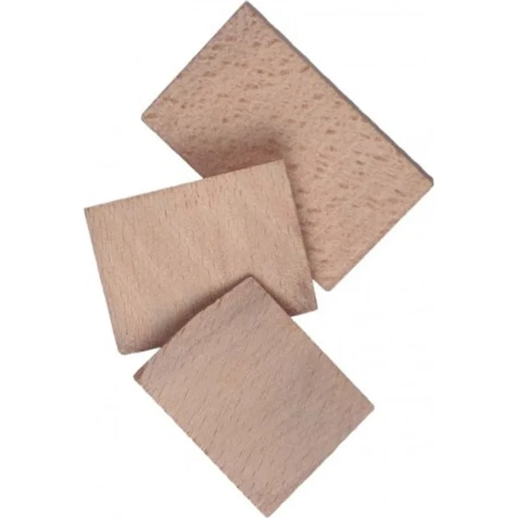 Conmetall COXT856070 Stielkeile Holz, sort. 5 St, Mehrfarbig