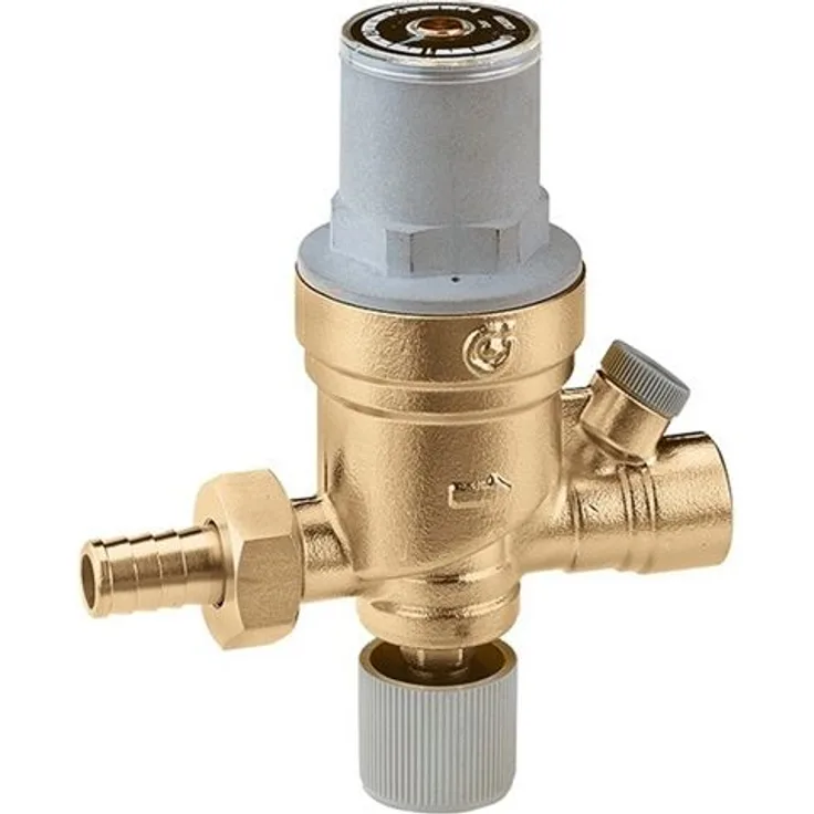 Caleffi Füllarmatur 1/2 mit Manometer 553840 Bewässerungszubehör