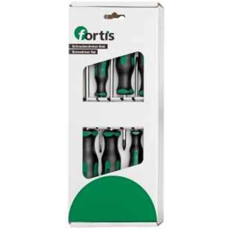 Fortis Schraubendreher-Satz 6-tlg. PZ