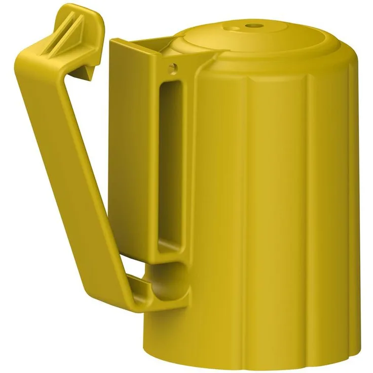AKO - Kopf-Isolator T-Post, gelb 10 Stück