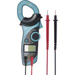 EMOS M0305 Digitaler Zangenmultimeter mit Ledertasche, Clamp Meter, Spannungsprüfer, Volttester, Spannungstester, AC, DC Multimeter mit Memory