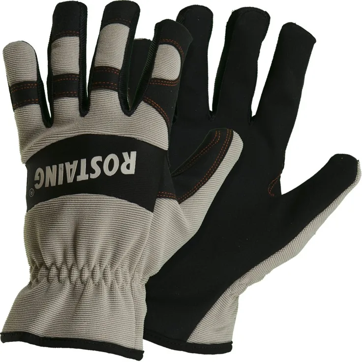 Rostaing dryfeel-it10 Handschuh vielseitig einsetzbar. Komfort, atmungsaktiv, grau-schwarz, 31 x 12 x 2 cm
