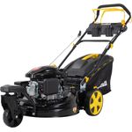 Craftfull CR-196-10D Benzin-Rasenmäher, Trike mit Antrieb und Mulchfunktion