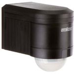 Steinel Bewegungsmelder IS 240 DUO schwarz, 240° Erfassung, 12 m Reichweite, innen/ außen, 1000 W Schaltlast, IP54