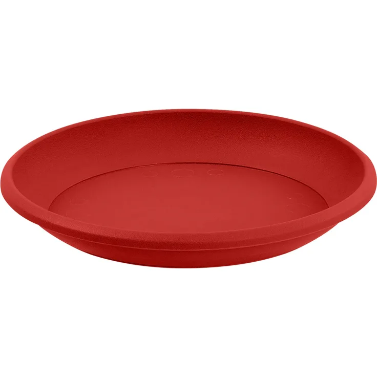 EDA Plastiques Untersetzer, rund, Rubinrot 3086960252960