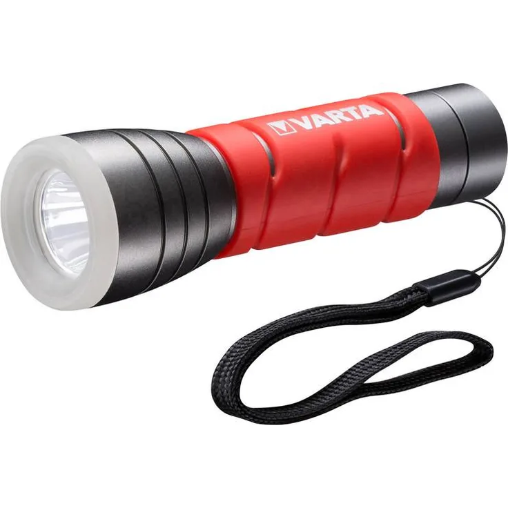 Varta LED-Taschenlampe LED Taschenlampe mit Handschlaufe Outdoor Sports batteriebetrieben 235lm 35h
