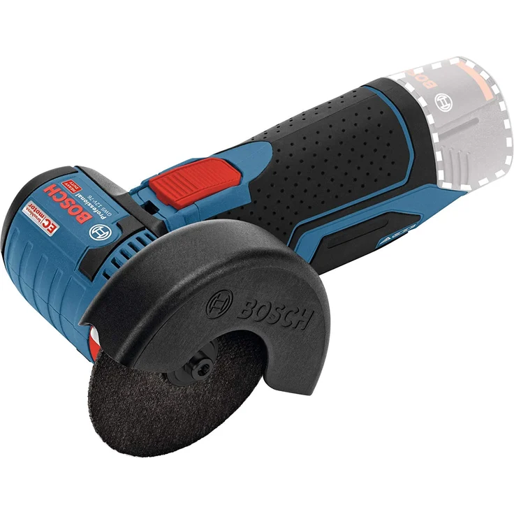 Bosch Professional 12V System Akku Winkelschleifer GWS 12V-76 (3 Trennscheiben, Scheibendurchmesser: 76 mm, ohne Akkus und Ladegerät, im Karton) – Bild 2