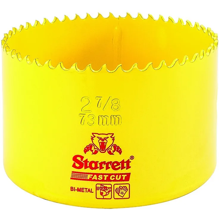 Starrett 63 fch073 ? Lochsäge 73 mm) gelb