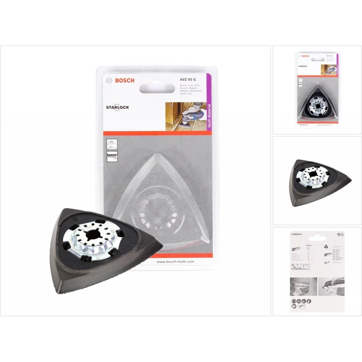 Bosch Professional Schleifplatte Starlock AVZ 93 G (Zubehör Multifunktionswerkzeuge) – Bild 2