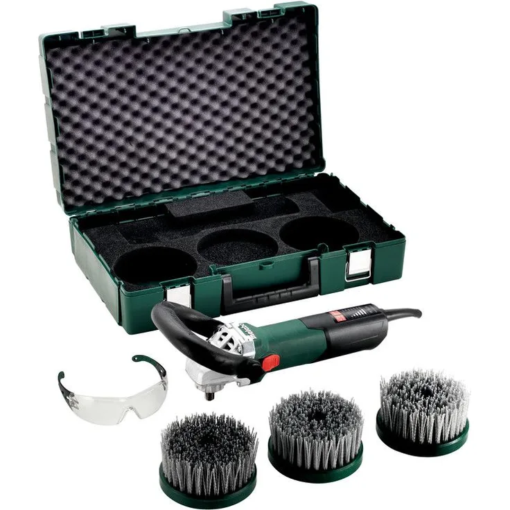 Metabo Winkelpolierer PE 15-25 Set (615250500), Kunststoffkoffer