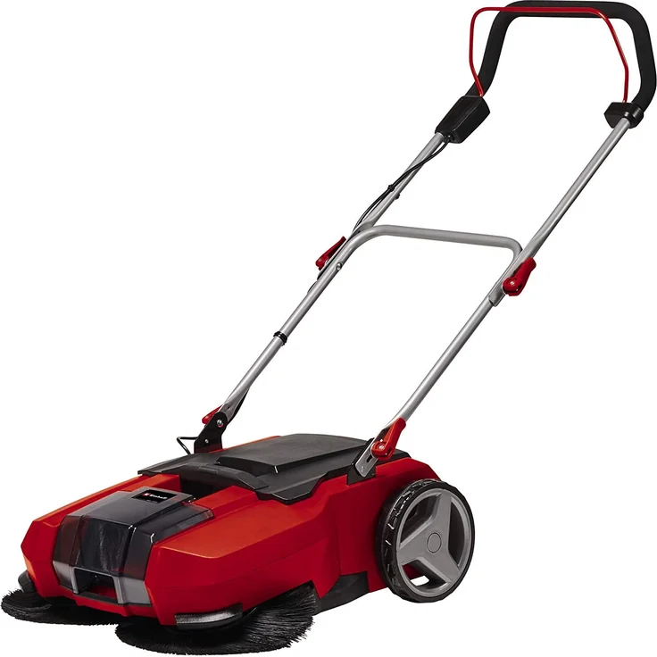 Einhell Akku-Kehrmaschine TE-SW 18-610 Li-Solo Power X-Change PXC 18 V, Li-Ion, 20 L Schmutzbehälter, 61 cm Arbeitsbreite, Parkposition, verstellbarer Lenker, abnehmbare Lippe, Ein-und Ausschalter – Bild 1