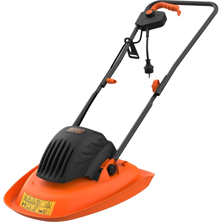 Black + Decker BEMWH551-QS Rasenmäher auf Luftkissen, 30 cm-1200 W-Garten 250 m² ? ideal für Terrain in Schrägen oder Beschädigungen (5,6 kg) – Bild 1