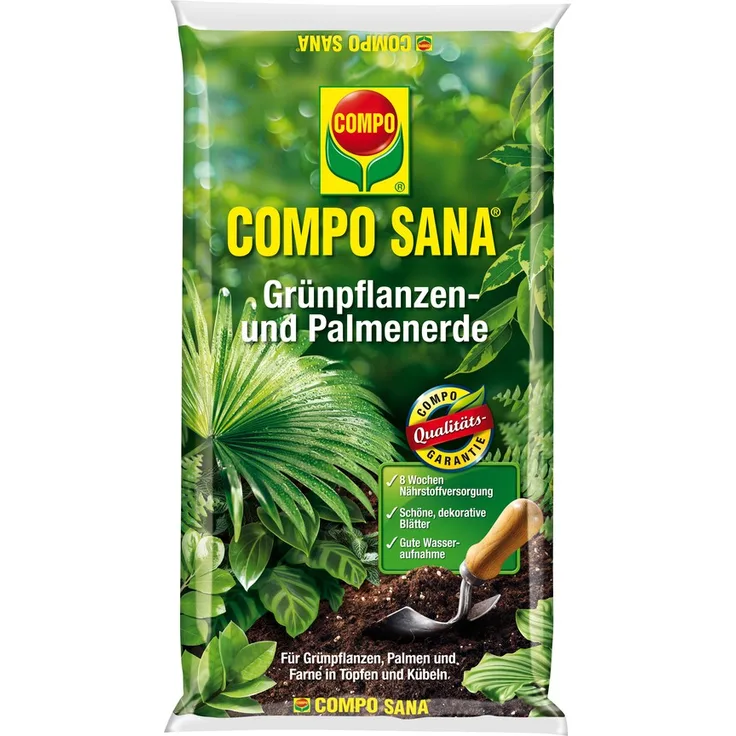 COMPO Sana Grünpflanzen- und Palmenerde 5 Liter
