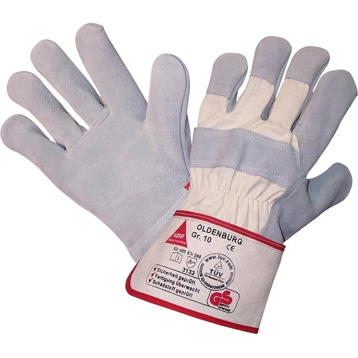 Hase Schutzhandschuhe Oldenburg CE CAT II EN420 EN388 TüV-G Gr. 10