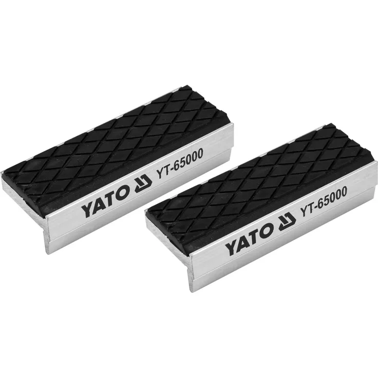YATO Profi Schraubstock-Schutzbacken 75mm Aluminium mit Soft-Beschichtung YT-65000