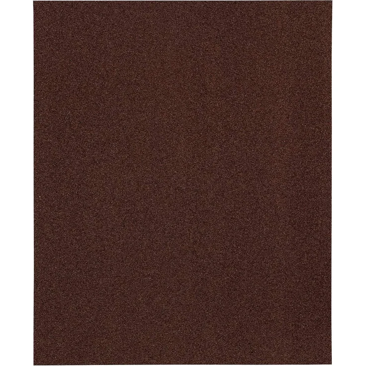 kwb 810408 Schleif-Papier Schleif-Bogen Korund für Holz, Metal, Farbe, Lack und Spachtel, 230 x 280 mm, verschweißt 5 Stk. Korn K-80, Made in Europe – Bild 1