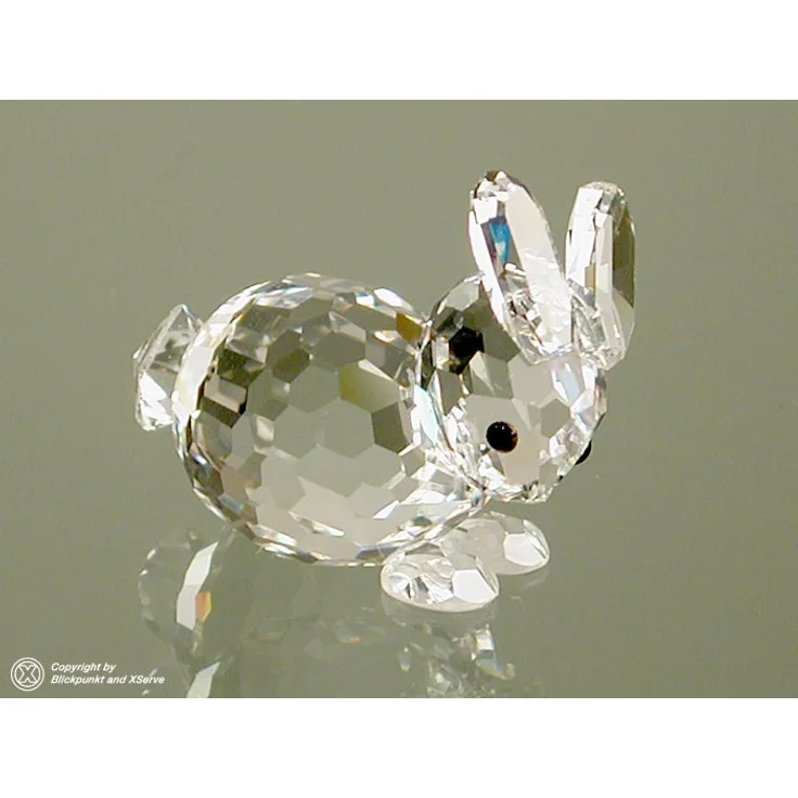 Swarovski Hase mini liegend Rabbit mini lying 014848 AP 1995