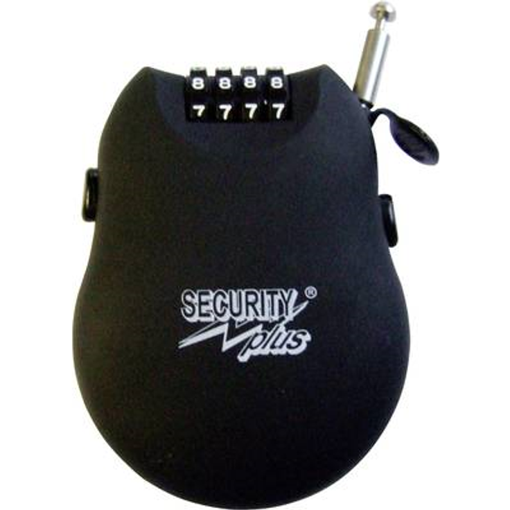 Security Plus RB76-2 Kabelschloss Schwarz Zahlenschloss 120 315 01