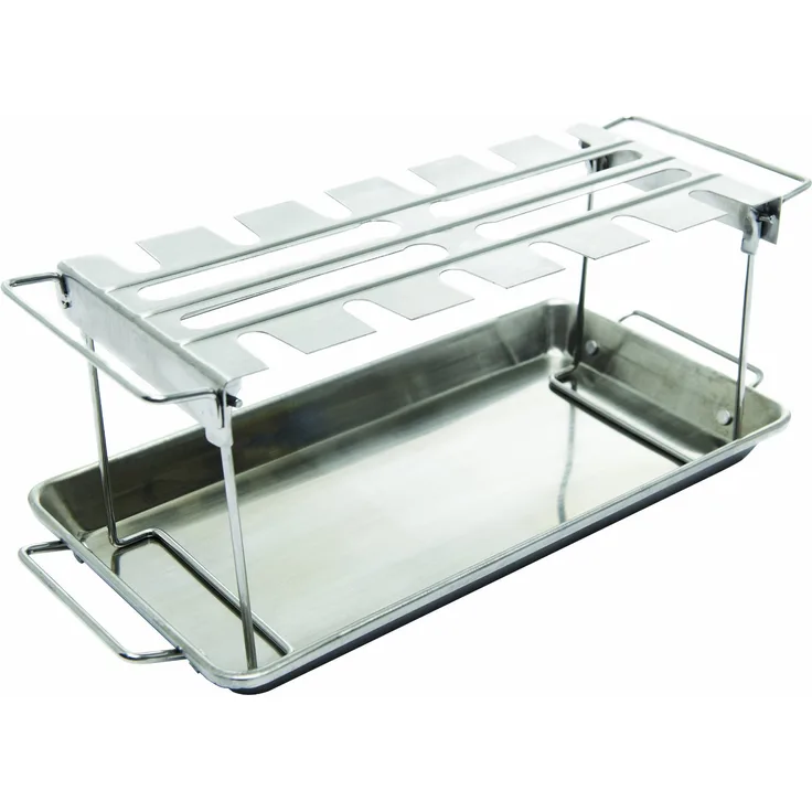 Broil King Grill-/Grillzubehör, Wing Rack, edelstahl, 5 x 5 x 5 cm, 64152