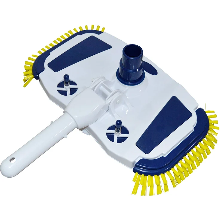 SPIRATO Schwimmbad Pool Bürste Bodensauger Deluxe+ Sauger mit seitlichen Bürsten