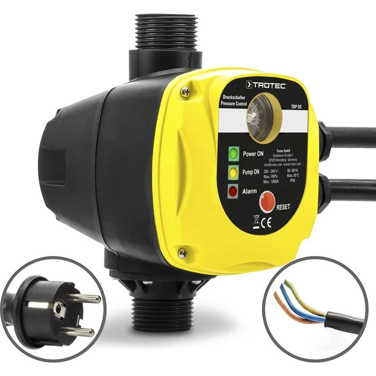 Trotec Elektronischer Druckschalter TDP DS ohne Stecker Bewässerungszubehör