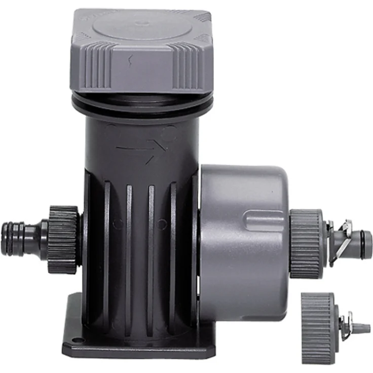 GARDENA Micro-Drip-System Basisgerät 2000: Grundgerät zur Druckreduzierung, Wasserdurchfluss ca. 2.000 l-h, ZollQuick & Easy Zoll-Verbindungstechnik (1354-20) Bewässerungszubehör – Bild 1