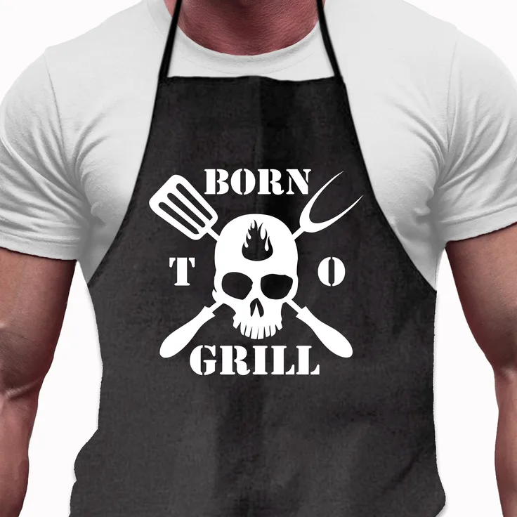 Grillschürze Born to Grill