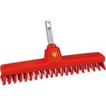 WOLF-Garten Schrubber SB 350 M Besen, rot, 35cm
